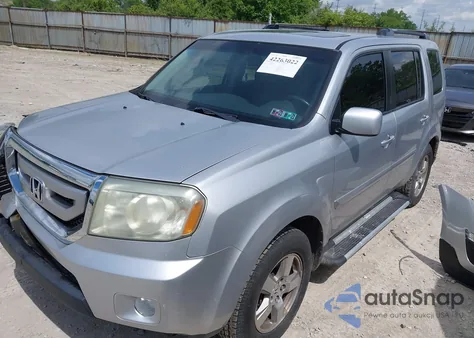 2011 Honda Pilot Ex-L from USA, damaged, VIN 5FNYF4H59BB020986